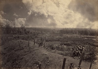 アトランタ、ジョージア州の戦場、1864年7月22日。第2号 作： ジョージ・N・バーナード