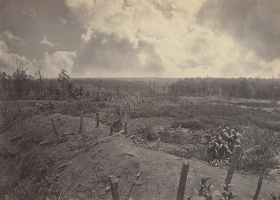 ジョージア州アトランタの戦場、1864 年 7 月 22 日 No. 2、1860 年代。 作： George N. Barnard