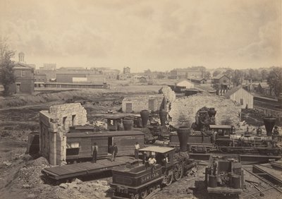 ジョージア州アトランタ市第 1 号、1860 年代。 作： George N. Barnard