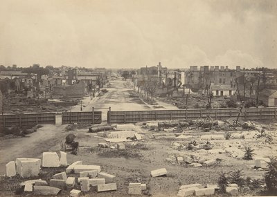 国会議事堂からのコロンビア、1860年代。 作： George N. Barnard