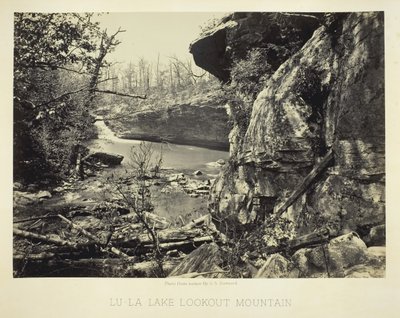 ルラ湖ルックアウト山、186466。 作： George N. Barnard