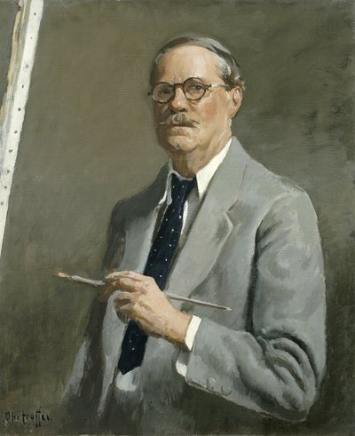 自画像 作： George Oberteuffer