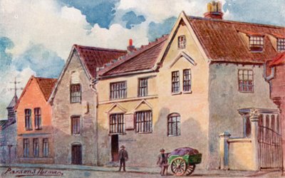 The Old Music House, King Street（カラーリトグラフ版 作： George Parsons Norman