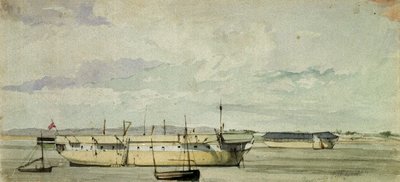 1844年9月4日、シアーネスにて。 作： George Pechell Mends