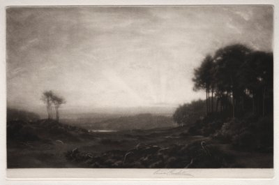 風景 作： George Percival Gaskell