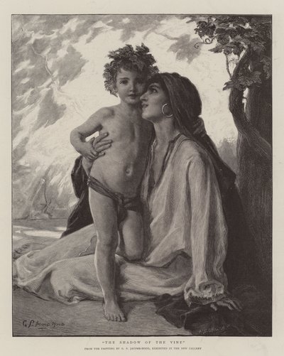 つるの影 作： George Percy Jacomb Hood