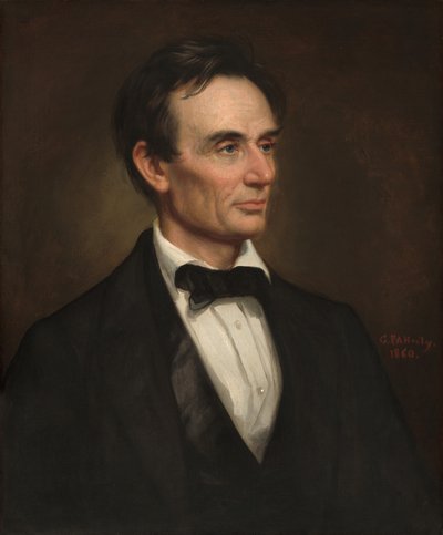 アブラハムリンカーン 作： George Peter Alexander Healy