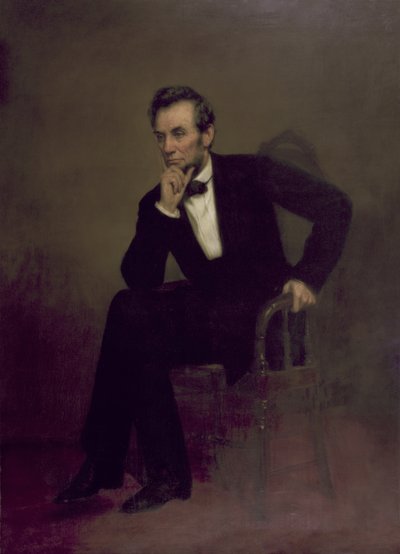 アブラハムリンカーン、1868年 作： George Peter Alexander Healy