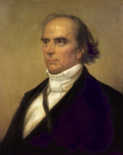ダニエルウェブスター、1848年 作： George Peter Alexander Healy