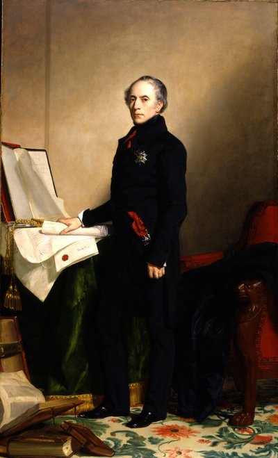 フランソワ・ピエール・ギヨーム・ギゾ、1841年。 作： George Peter Alexander Healy