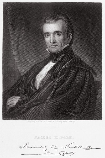 ヘンリーブライアンホール（1808-84）によって刻まれたジェームズノックスポーク 作： George Peter Alexander Healy