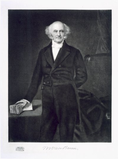 マーティンヴァンビューレン、アメリカ合衆国の第8大統領、パブ。 1901（グラビア） 作： George Peter Alexander Healy