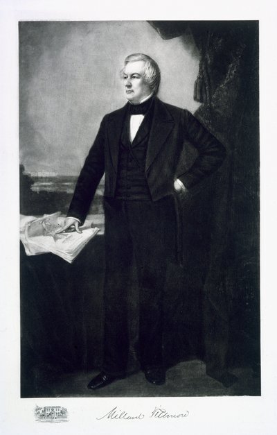 ミラード・フィルモア、アメリカ合衆国第13代大統領、パブ。 1901（グラビア） 作： George Peter Alexander Healy