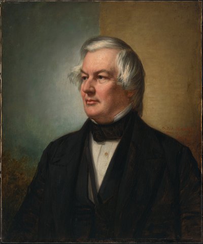 ミラード・フィルモア、1857 年 12 月 2 日。 作： George Peter Alexander Healy