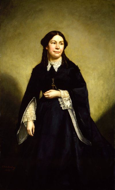 ウィリアム・テカムセ・シャーマン夫人、1868年。 作： George Peter Alexander Healy
