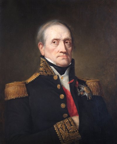 元帥ニコラ・ジャン・ド・デュー・スールトの肖像、ダルマチア公爵、フランス兵、1840年 作： George Peter Alexander Healy
