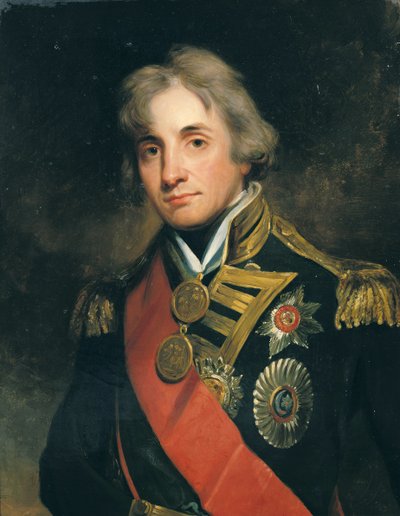 ネルソンの肖像（1758-1805） 作： George Peter Alexander Healy