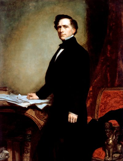 フランクリン・ピアース大統領の肖像 作： George Peter Alexander Healy