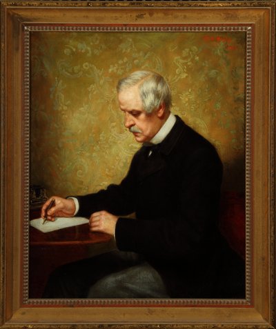 男の肖像、1881 作： George Peter Alexander Healy