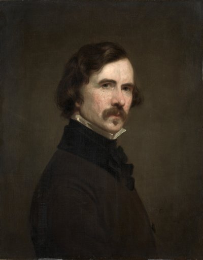 自画像 作： George Peter Alexander Healy