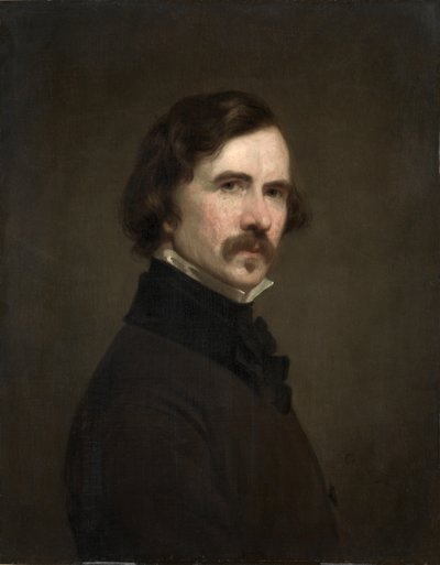 自画像 作： George Peter Alexander Healy