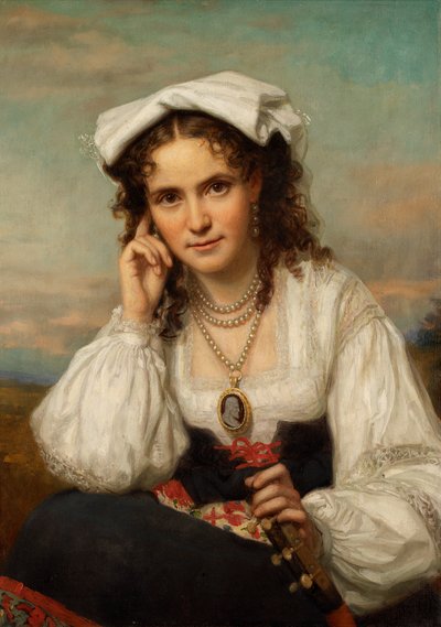ヴィニー・リーム、カリフォルニア州。 1870年。 作： George Peter Alexander Healy