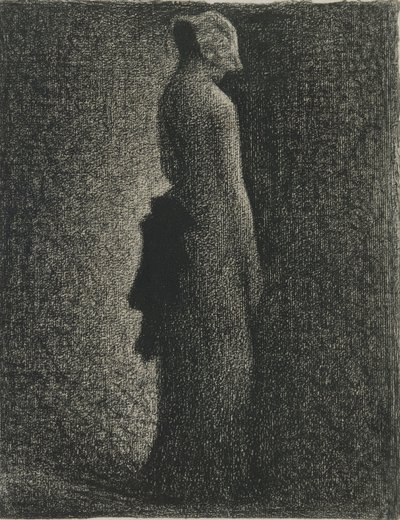 ブラックボウ、c。 1882年 作： George Pierre Seurat