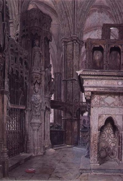 エドワードコンフェッサーズチャペル、ウェストミンスター寺院 作： George Price Boyce