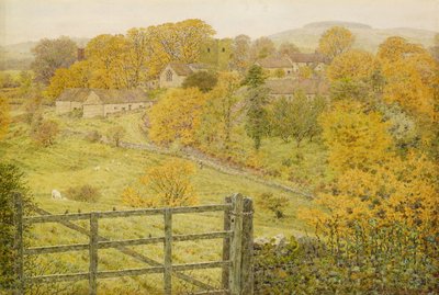 ソープ、ダービーシャー、1880 作： George Price Boyce