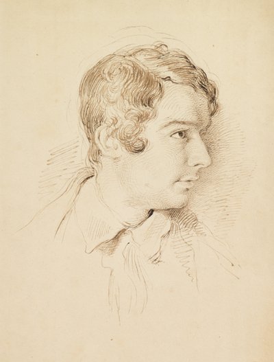 男の頭 作： George Richmond