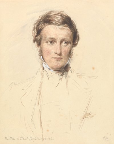 ほん。 バプテスト・リズリー・ノエル牧師 (1798-1873) 作： George Richmond