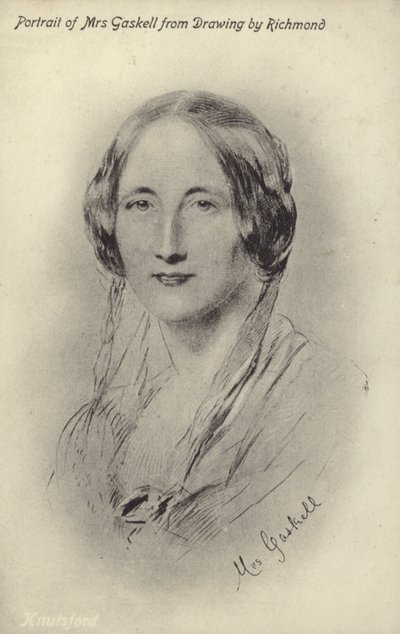 ガスケル夫人（1810-1865）、イギリスの小説家、短編小説家 作： George Richmond