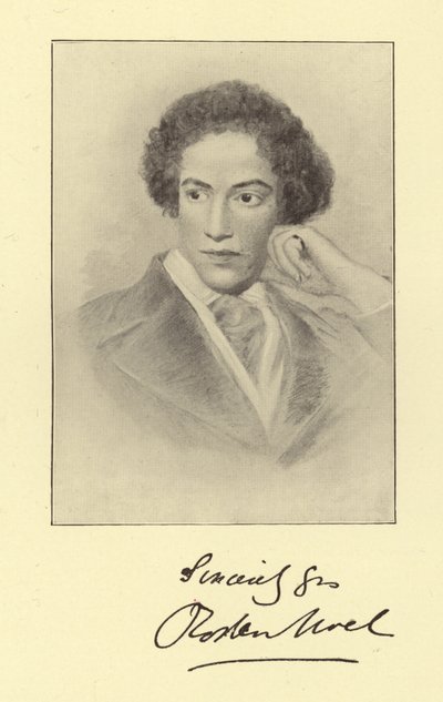 ローデン・ノエル、英国の詩人 作： George Richmond