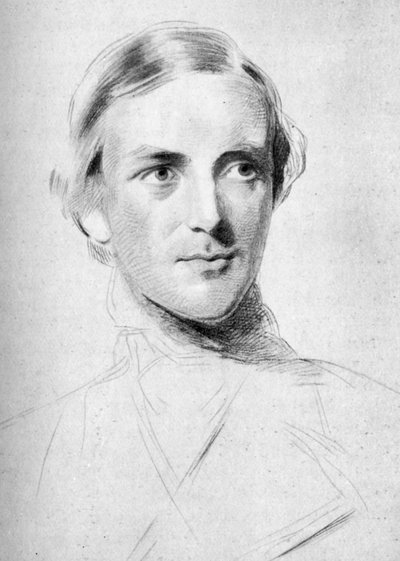 サミュエルウィットブレッド、イギリスの政治家、19世紀。 作： George Richmond