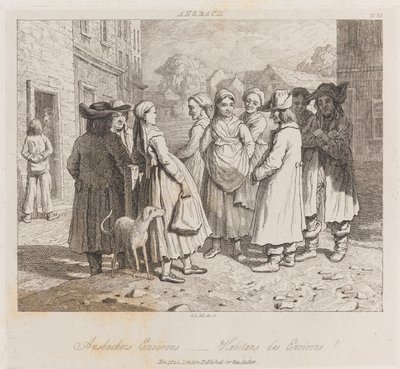アンスバッハ、アンスバッハ、1821年頃（エッチング） 作： George Robert Lewis