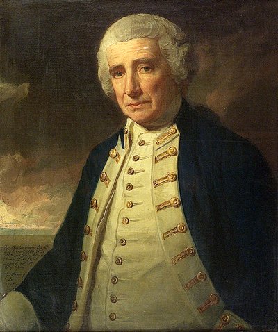 ジョン・フォーブス提督（1714-1796） 作： George Romney