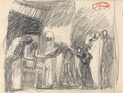 人間の生涯：老年期 作： George Romney
