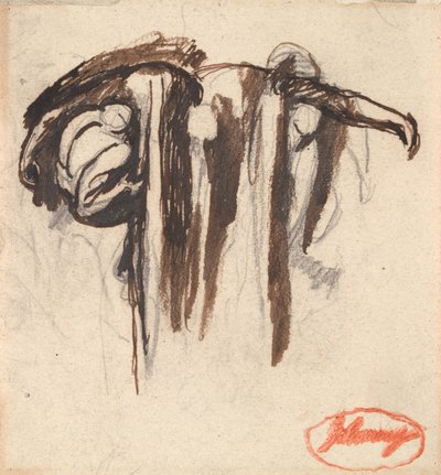キリストの誘惑におけるノアの出現 作： George Romney