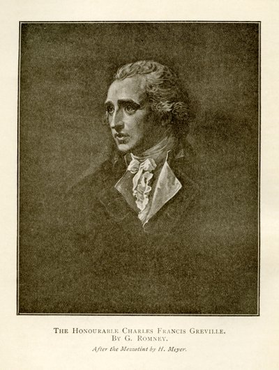 チャールズフランシスグレビル 作： George Romney