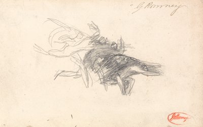キリストの誘惑を受ける悪魔たち 作： George Romney