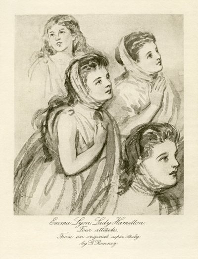 エマレディハミルトン 作： George Romney