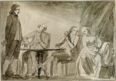 ロマニーズスタジオのエマレディハミルトン 作： George Romney