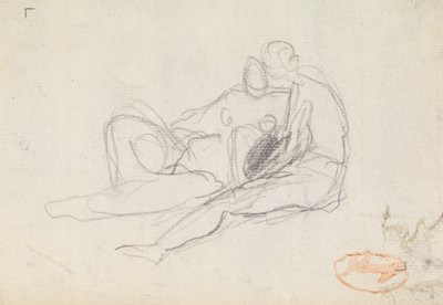 フィギュアの構成研究 17 作： George Romney