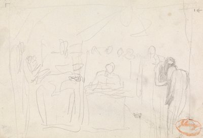 図構成研究 35 作： George Romney