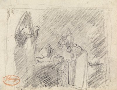 フィギュアの構成研究 42 作： George Romney