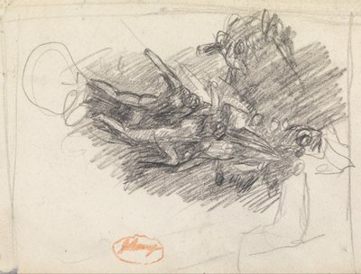 フィギュアの構成研究 6 作： George Romney