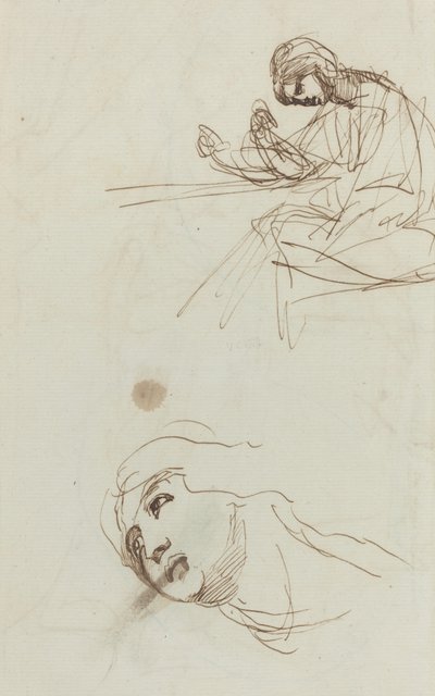 フィギュア研究 [裏面] 作： George Romney