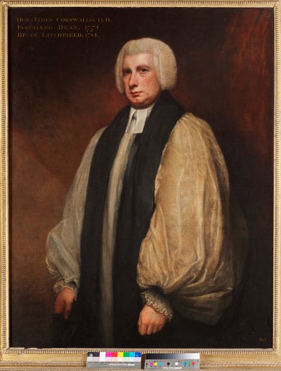 ジェームズ・コーンウォリス（1775～1781年カンタベリー学部長） 作： George Romney
