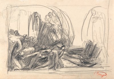 ハワード刑務所訪問 作： George Romney