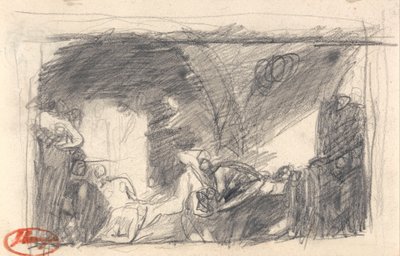 ハワード刑務所訪問 作： George Romney